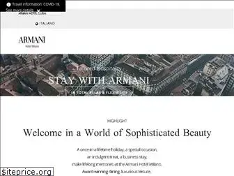 armanihotelmilano.com