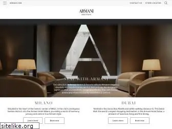 armanihotels.com