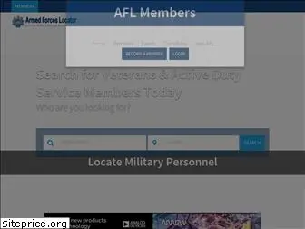 armedforceslocator.com