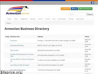 armenianlisting.com