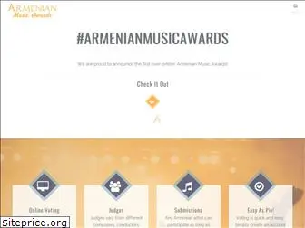 armenianmusicaward.com