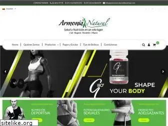 armonianaturaldietshop.com