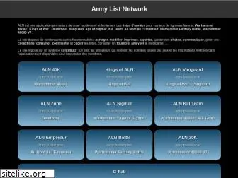 armylistnetwork.com
