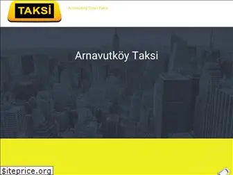 arnavutkoyticaritaksi.com