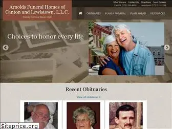 arnoldsfuneralhome.net