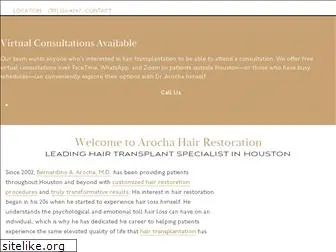 arochahairrestoration.com