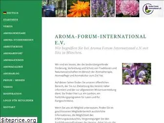 aroma-forum-international.de