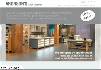 aronsonsfloors.com