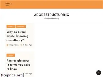 arorestructuring.com