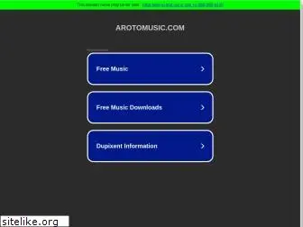 arotomusic.com