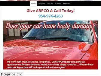 arpcoautobody.com