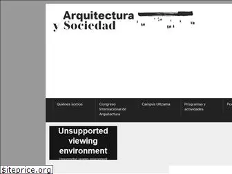 arquitecturaysociedad.com