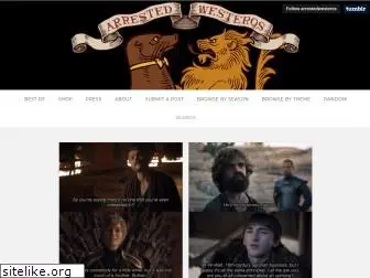 arrestedwesteros.com