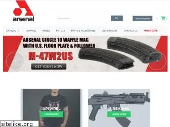 Arsenal, Inc. > Arsenal, US manufacturer and importer of SAM7, SLR Series,  Circle 10 magazines, parts, and accessories for AK-47/74 type Rifles.
