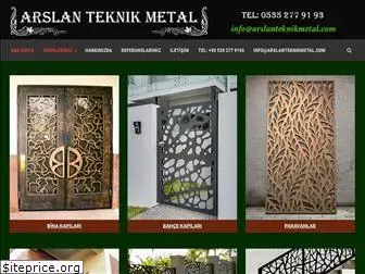 arslanteknikmetal.com