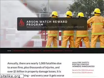 arsonwatchrewardprogram.org
