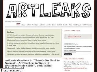 art-leaks.org