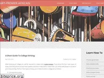 art-premier-africain.com