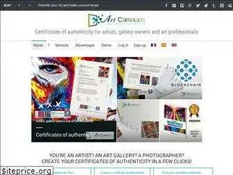 artcertificate.co.uk