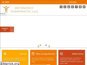 artdistrictchiropractic.com