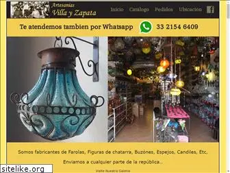 artesaniasvillayzapata.com