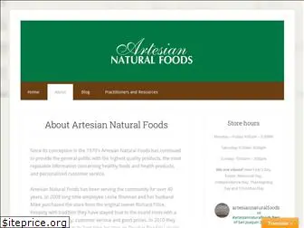 artesiannaturalfoods.com