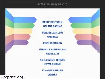 artesmusicales.org