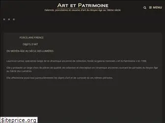 artetpatrimoine.be