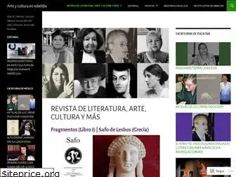 arteyculturaenrebeldia.com