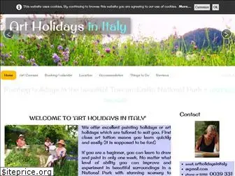 artholidaysinitaly.com