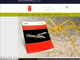 arthropod-systematics.de