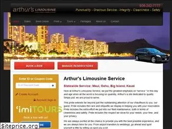 arthurslimousinemaui.com