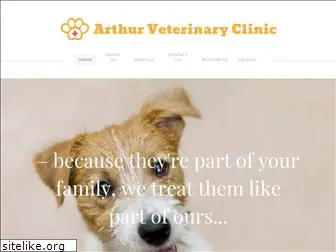 arthurveterinaryclinic.com