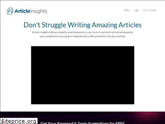 articleinsights.com