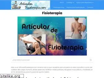 articulosfisioterapia.com