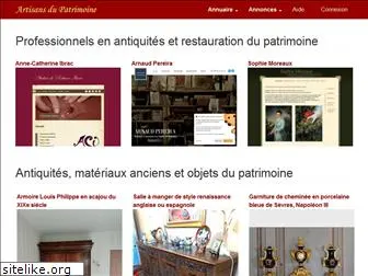 artisans-du-patrimoine.fr