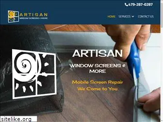 artisanwindowscreenrepair.com
