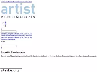 artist-kunstmagazin.de