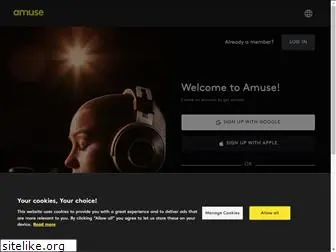 artist.amuse.io thumbnail