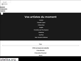 artistes.cheriefm.fr