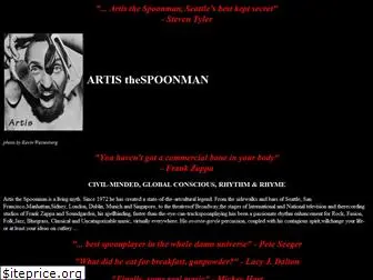 artisthespoonman.net