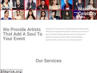 artistmanagementindia.com