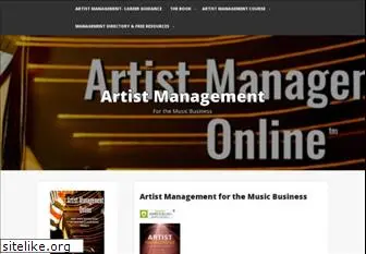 artistmanagementonline.com