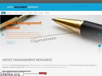 artistmanagementresource.com