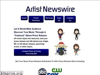 artistnewswire.com