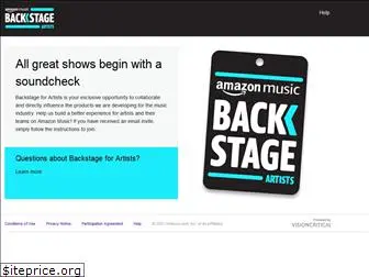 artists.amazonmusicbackstage.com