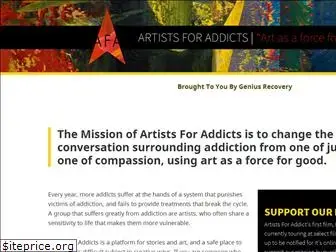 artistsforaddicts.com