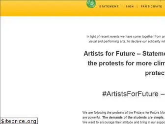 artistsforfuture.org