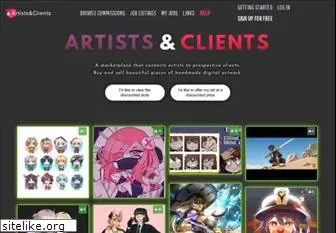 artistsnclients.com