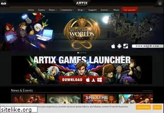 artixentertainment.com